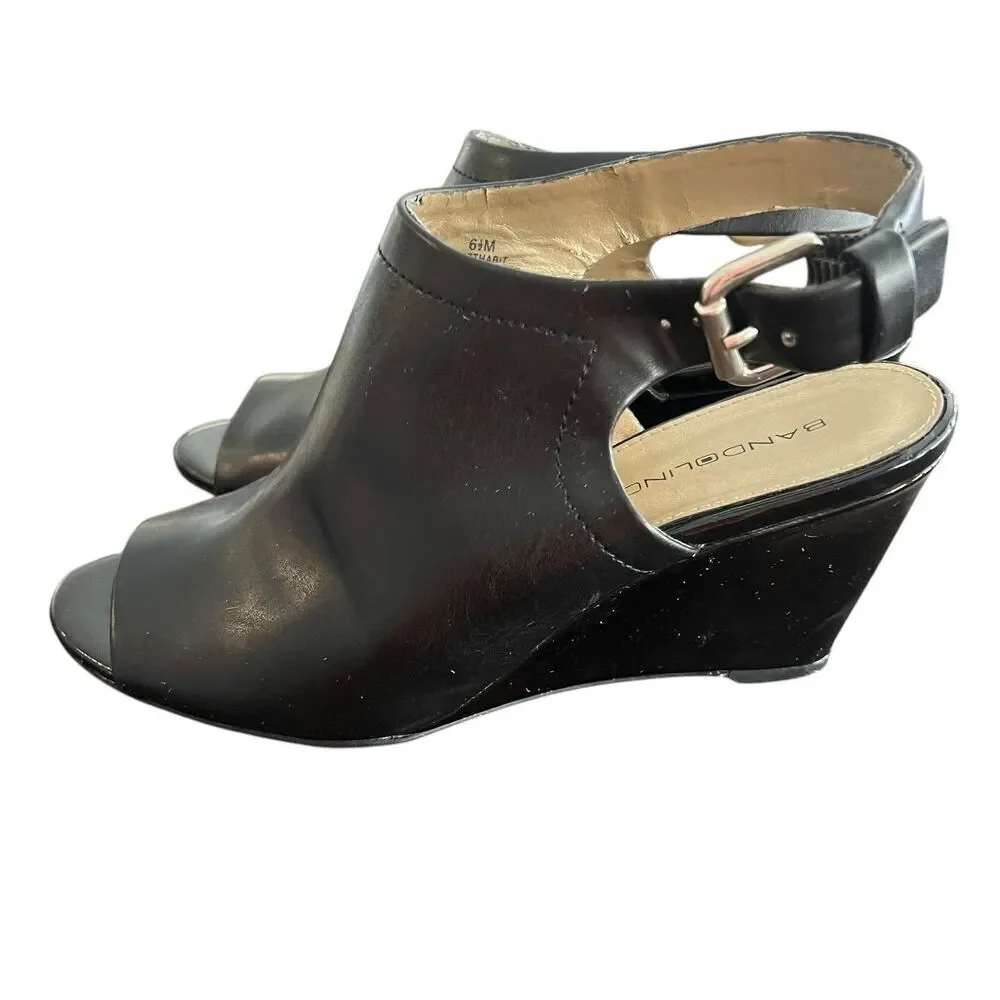 Bandolino black slingback